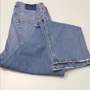 Abercrombie & Fitch The Ankle Straight Ultra High Rise